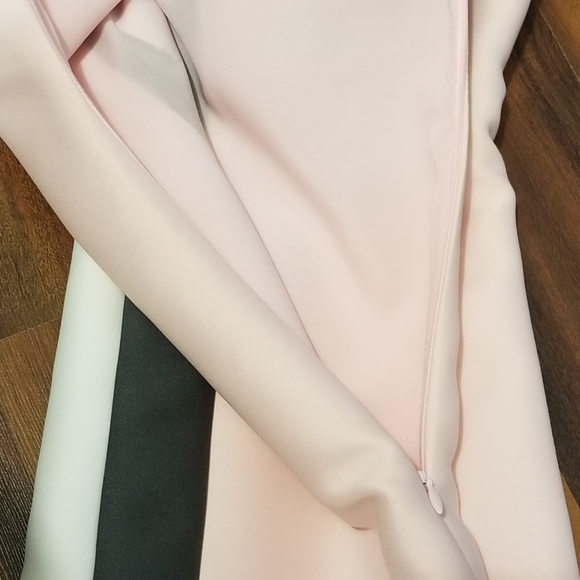 Camilyn Beth pink pleated hem stripe dress - Picture 7 of 7